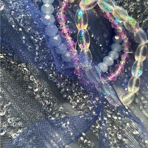 Iridescent Beaded Bracelets